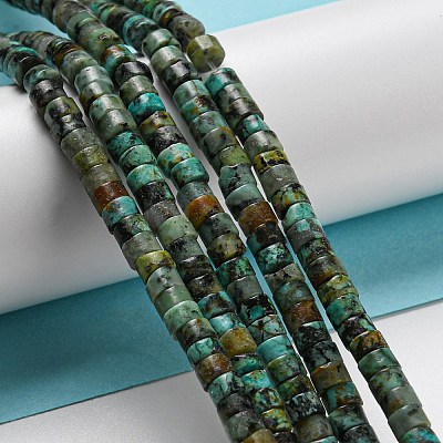Natural African Turquoise(Jasper) Beads Strands G-C084-D03-01-1