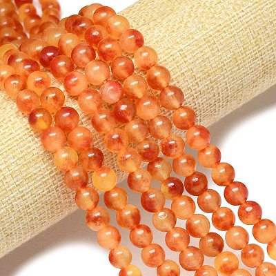 Natural Malaysia Jade Beads Strands G-B165-C05-10mm-1