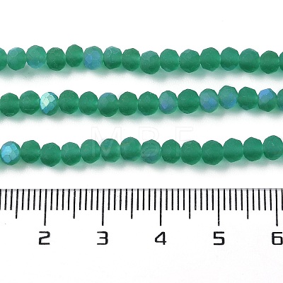 Transparent Glass Beads Strands EGLA-A044-T6mm-MB18-1