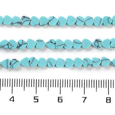 Synthetic Turquoise Beads Strands G-M403-A29-01-1