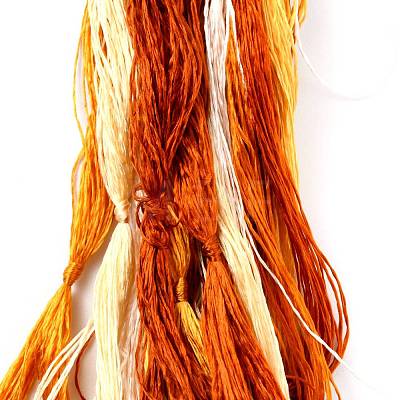 Real Silk Embroidery Threads OCOR-D012-01V-1