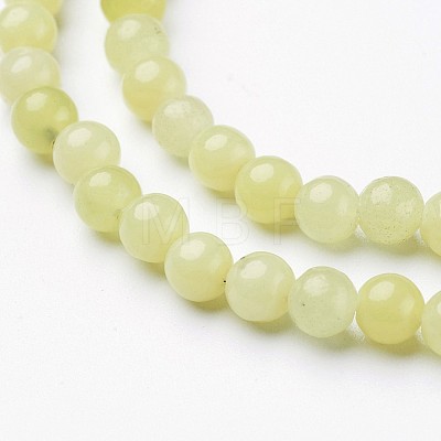 Natural Gemstone Beads Strands GSR4mmC033-1