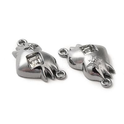 Alloy Connector Charms PALLOY-K001-076P-02-1
