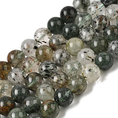 Natural Gemstone Beads Strands G-D359-B02-10mm-1