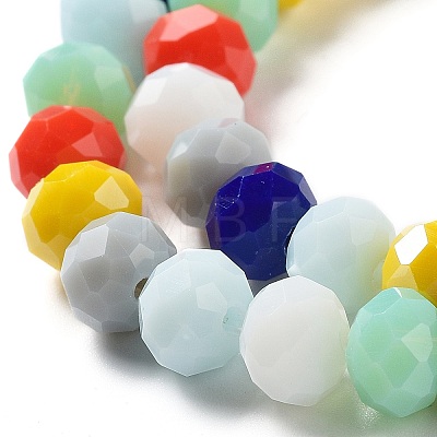 Glass Beads Strands EGLA-A034-M8mm-33-1