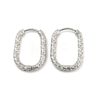 Non-Tarnish 304 Stainless Steel Hoop Earring STAS-A091-17B-P-1