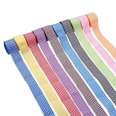 50Meters 10 Colors Polyester Ribbon OCOR-PJ0001-002-1