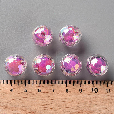 Transparent Acrylic Beads TACR-S152-14B-A13-1