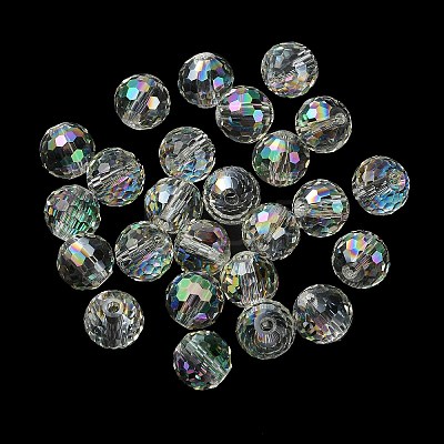 AB Color Plated Glass Beads EGLA-P059-02A-AB-1