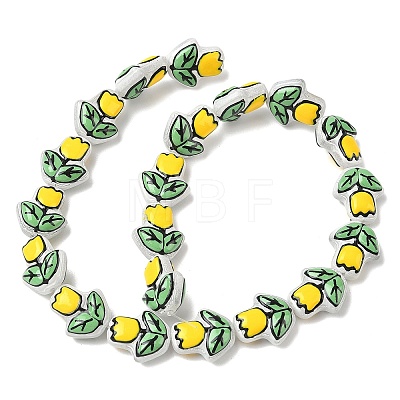 Transparent Glass Enamel Beads LAMP-C023-01C-1