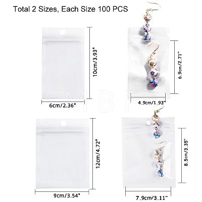 Rectangle PVC Zip Lock Bags OPP-PH0001-20-1