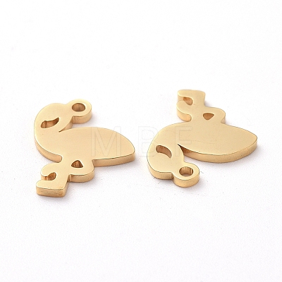 PVD Vacuum Plating 304 Stainless Steel Charms LS-X-STAS-G215-02G-1
