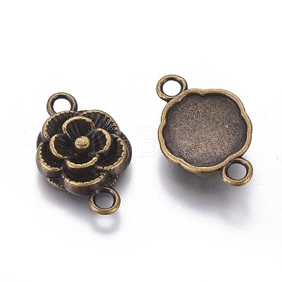 Tibetan Style Links/Connectors MLF11373Y-NF-1