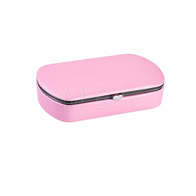 PU Leather Jewelry Storage Box LBOX-TAC0001-01D-1