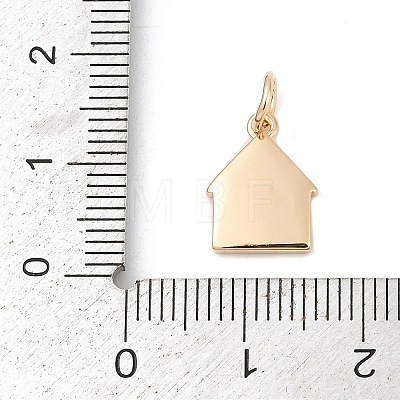 Brass Charms LS-KK-Q096-08G-1