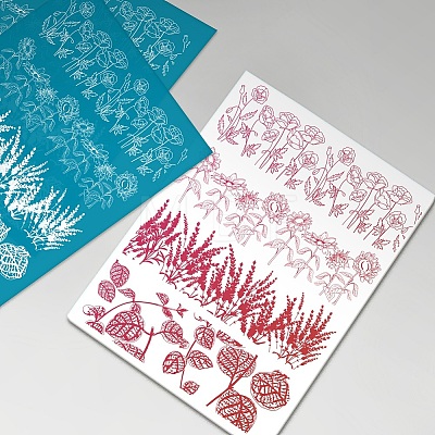 Silk Screen Printing Stencil DIY-WH0341-167-1