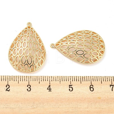 Rack Plating Brass Pendants KK-K351-14G-1