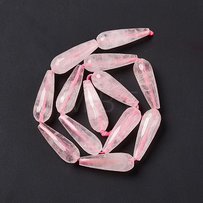 Natural Rose Quartz Beads Strands G-I328-10-1