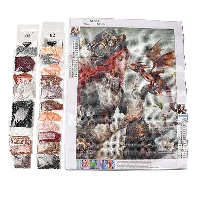 Woman DIY Diamond Painting Kits DIAM-P001-A15-1