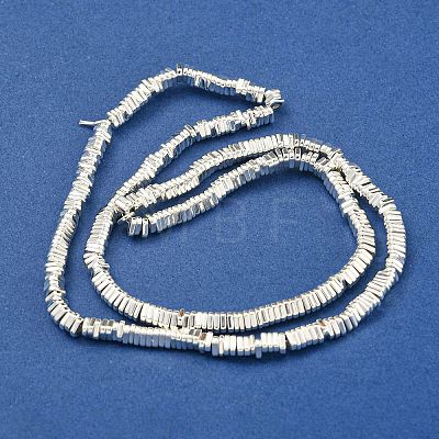 Electroplated Synthetic Non-magnetic Hematite Beads Strands G-C136-B01-04-1