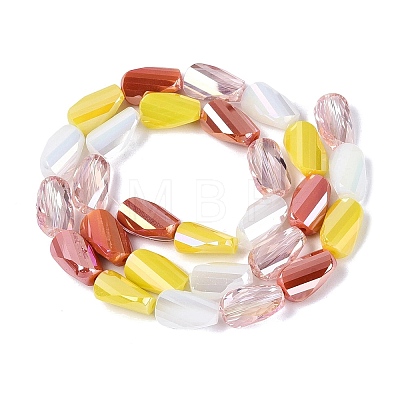 Electroplate Mixed Styles Glass Beads Strands EGLA-N022-10B-A03-1