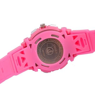 Fashion Plastic Men's Electronic Wristwatches WACH-I005-08A-1