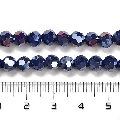 Opaque Glass Beads Stands EGLA-A035-P6mm-B09-1