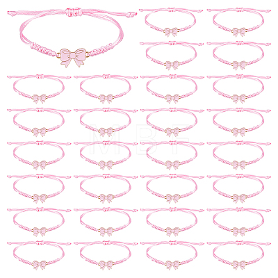 30Pcs Alloy Enamel Link Bracelets BJEW-DC00022-1