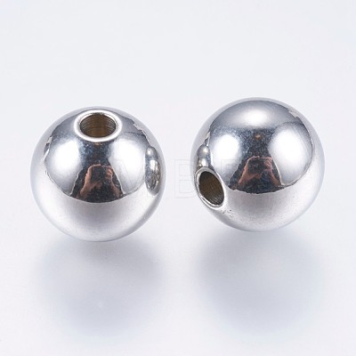 201 Stainless Steel Beads STAS-I069-34-1