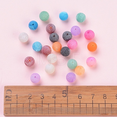 Natural Weathered Agate Beads G-JP0001-27A-1