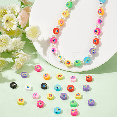 CHGCRAFT 300Pcs 10 Colors Handmade Polymer Clay Beads CLAY-CA0001-22-1