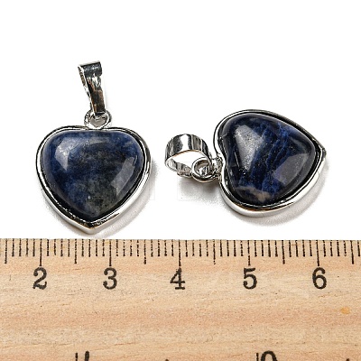 Natural Sodalite Pendants G-I358-A25-1