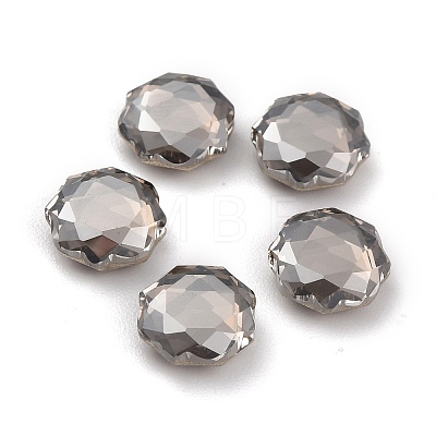 K9 Faceted Glass Rhinestone Cabochons GLAA-H106-F01-M-1