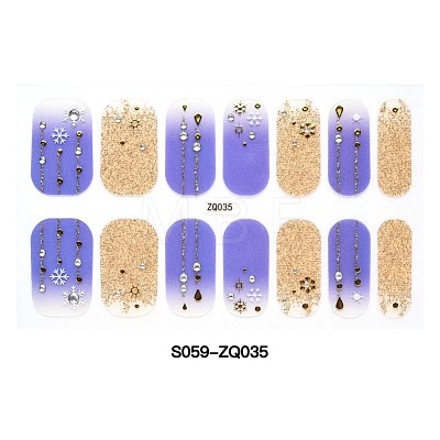 Full Wrap Gradient Nail Polish Stickers MRMJ-S059-ZQ035-1