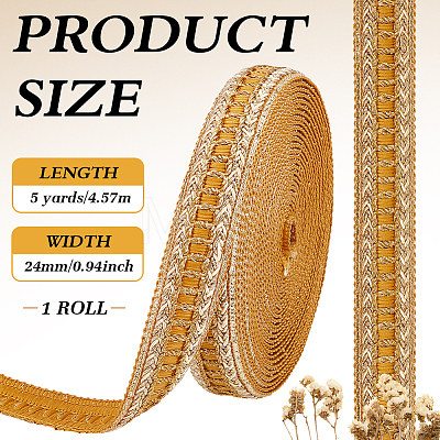 5 Yards Polyester Ribbon OCOR-MA0001-90A-1