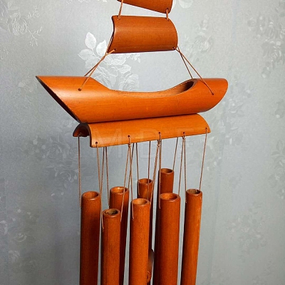 Bamboo Tube Wind Chimes WICH-PW0001-22-1
