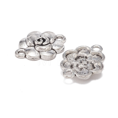 Tibetan Style Zinc Alloy Connector Charms FIND-WH0048-49-1