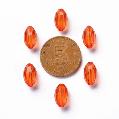 Transparent Acrylic Beads TACR-S154-30B-726-1