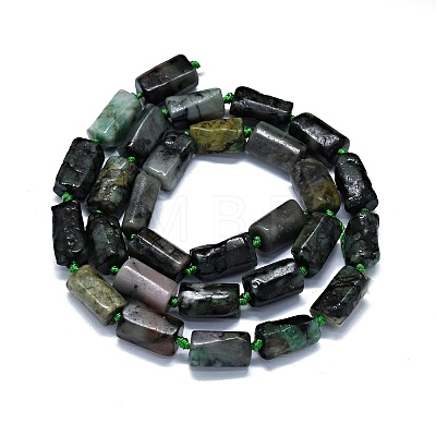 Natural Emerald Beads Strands G-O170-157-1