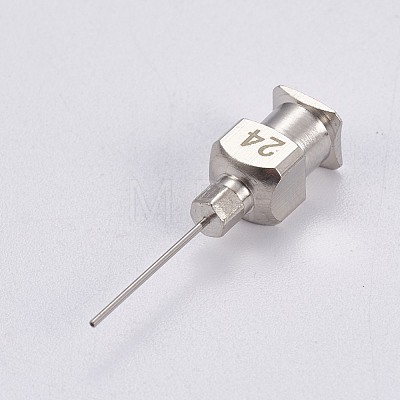 Stainless Steel Fluid Precision Blunt Needle Dispense Tips TOOL-WH0117-14E-1