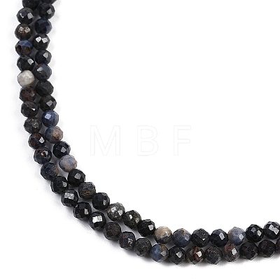 Natural Sapphire Beads Strands G-F782-B01C-02-1