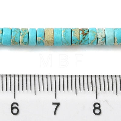 Dyed Natural Imperial Jasper Beads Strands G-J377-4mm-07-1