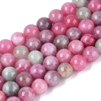 Natural Quartz Beads Strands G-N363-6mm-04-1