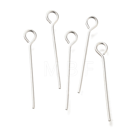 Brass Eye Pins KK-H502-02C-S-1