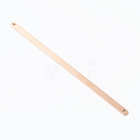 Stainless Steel Bangle Blanks DIY-H134-03RG-1
