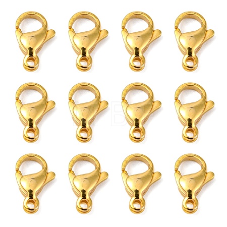 304 Stainless Steel Lobster Claw Clasps STAS-R050-13x8mm-02-1