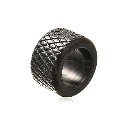 304 Stainless Steel European Beads STAS-R140-04EB-01-1