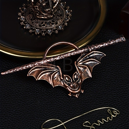 Gothic Bat Hair Cuff Pin PW-WG611D2-03-1