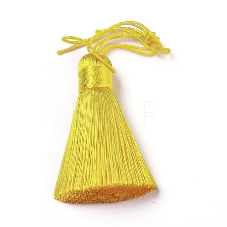 Polyester Tassel Big Pendants HJEW-K030-A-30-1