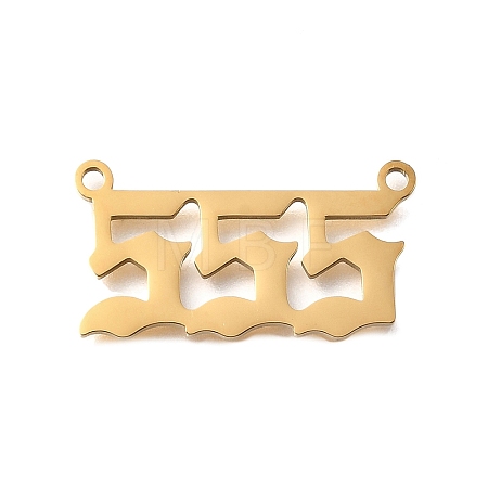 304 Stainless Steel Pendants STAS-D382-04E-G-1